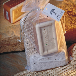 Natürel Lif + Zeytin Yapraklı Sabun + Topuk Taşı Seti